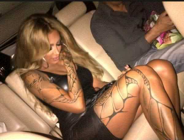 Tattoos, nautical theme for Alexander McQueen collection Tattoos, nautical theme for Alexander McQueen collection