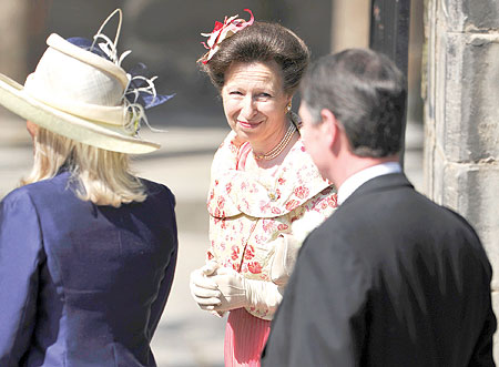 Princess Anne marks moment Britain heard of Waterloo victory
