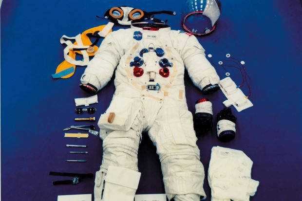 Smithsonian embraces crowdfunding to preserve lunar spacesuit