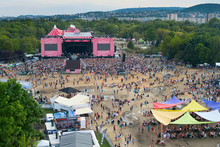 Europe's top open-air music festival to rock Budapest