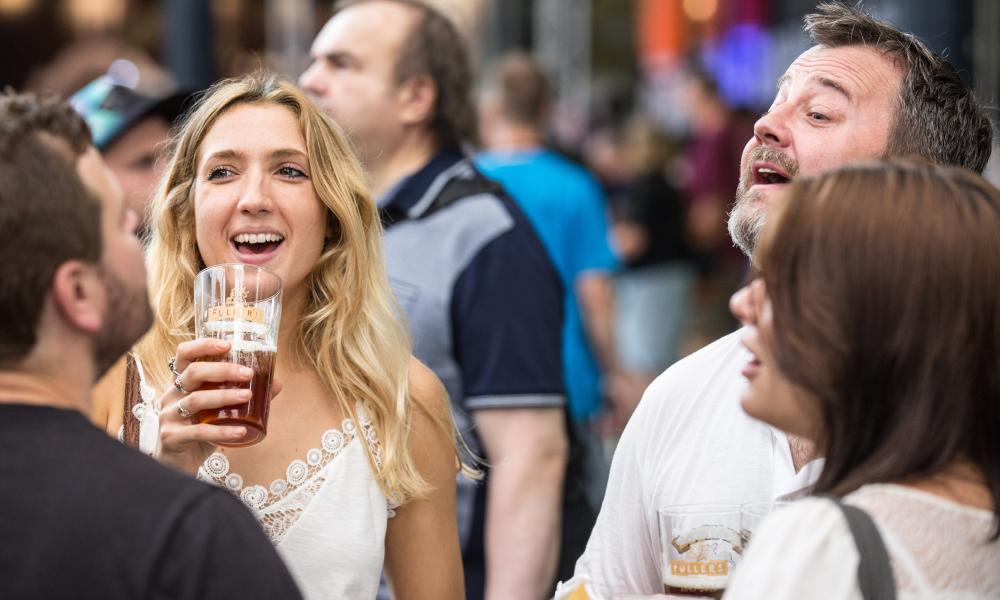 Drinkers toast brewing boom at British beer festival