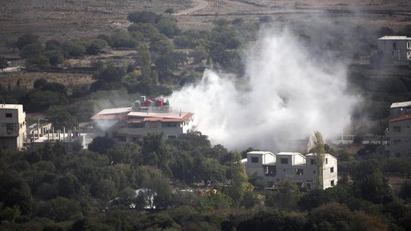 Israel hits back after Golan rockets fired from Syria