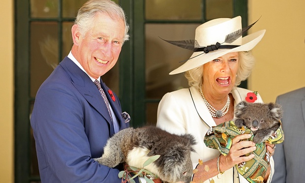 Prince Charles meets Australian war widow