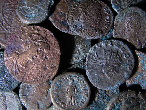 Trove of antique Roman coins found in Swiss orchard