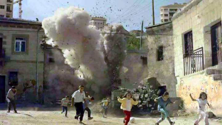 Suspected Russian raids in Syria kill 36 Suspected Russian raids in Syria kill 36