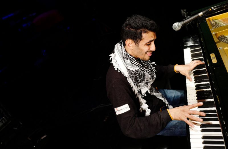 Syrian pianist plays to Germans' hearts