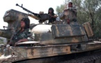 Thousands flee Syria army advance in north