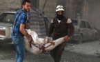 US claims Syria strike, denies hitting mosque where 49 killed