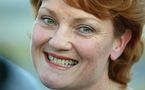 Papers apologise to Australia's Hanson over raunchy