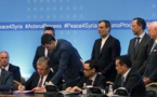 Russia, Turkey, Iran sign deal to set up Syria safe zones