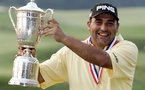 Golf: Cabrera claims Masters crown with stunning playoff victory