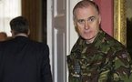 Britain's military chief warns on falling support for Afghan mission