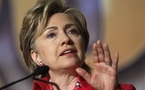 Development aid key to terrorism fight: Clinton