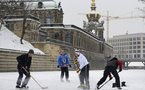 Europeans stock up as no end to cold snap forecast