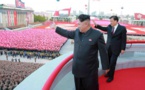 North Korea stages military parade on eve of Winter Olympics