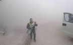 Violence delays aid convoy to rebel enclave near Damascus