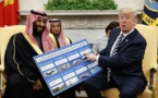 Trump, Saudi crown prince discuss regional conflicts, royal visit