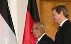 German foreign minister to tour Mideast