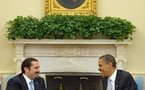 Obama, Hariri discuss Lebanon weapons 'threat'