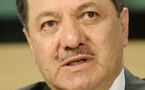 Iraqi Kurd leader Barzani in Turkey for security talks
