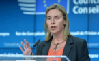 EU's Mogherini says bloc will trigger WTO dispute case on Friday