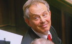 Protestors in Ireland pelt Blair at first book signing