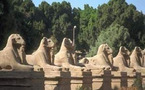 Sphinx-lined road unearthed in Egypt