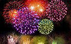 Fireworks over Kremlin as Moscow joins global New Year party