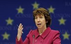 EU's Ashton vows backing to Libya rebels