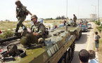 Syrian tanks enter Turkey border village