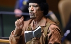 Kadhafi to stay out of Libya peace talks: AU panel