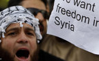 Syria 'street' slams, US applauds opposition meet