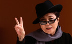 Yoko Ono says Japan should look at Iceland