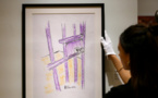 Nelson Mandela's cell door drawing sold for more than 100,000 dollars