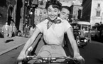 Hepburn scooter, photos in Rome exhibition