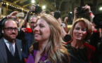 Slovakia's first female president, Zuzana Caputova, takes office