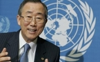 UN chief urges 'reconcialition' in the Middle East