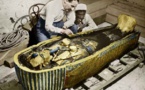 Egypt starts first-ever restoration of King Tut's coffin