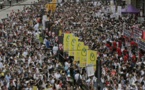 Thousands defy Beijing's warnings with latest Hong Kong protest march