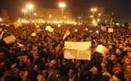 Crowds pack Tahrir to protest Mubarak verdicts