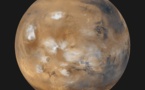 Rover finds gray rock beneath Red Planet's surface