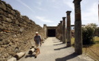 Thieves steal part of Pompeii fresco