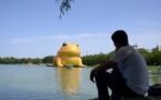 China censors squash giant inflatable toad reports