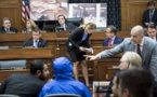 Syria defector shows war 'torture' photos to US lawmakers