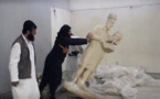 IS jihadists destroy ancient artefacts in Iraq: video