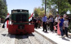 Tourist train brings puff of hope to Damascus