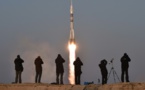 British astronaut docks with ISS as country cheers debut trip