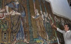 Hidden angel mosaic at Bethlehem shrine sees the light